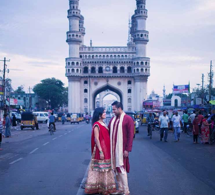 pre-wedding shoot location in Hyderabad